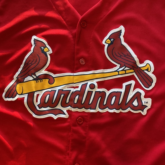 St.Louis Cardinals Jersey SZ XL Red - Picture 9 of 15